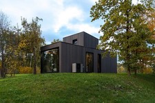 Modulhaus aus Stahlrahmen