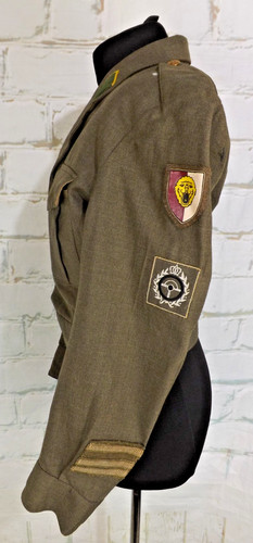 Belgian army olive green - army, wool