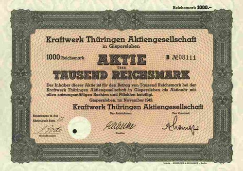 Kraftwerk gispersleben 1942 - kraftwerk,