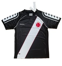 Vasco da Gama 1998 Heimtrikot schwarz/weiß Schärpe Retro 98 XL
