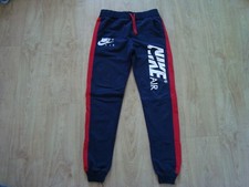 Kinder Jungen Trainings Sport Jogging Freizeit Hose Gr. S von NIKE AIR blau rot