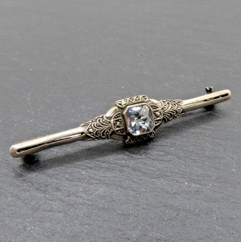 Antike stabbrosche art deco - stabbrosche,