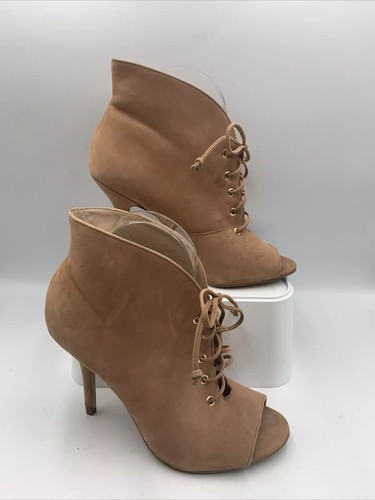 Aldo beige nubukleder stiletto - nubukleder,