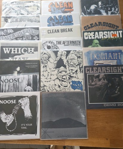Hardcore sammlung vinyl sxe - vinyl,