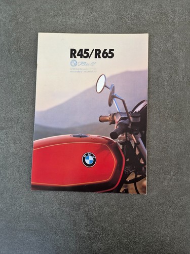 Bmw r45 r65 original prospekt - original,