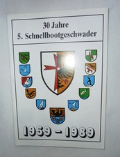 Broschüre, 2. SCHNELLBOOTGESCHWADER, 30Jhr  ,Bundesmarine, Bilder+ Chronik