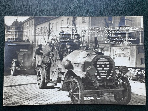 Postkarte fotokarte revolution - postkarte,