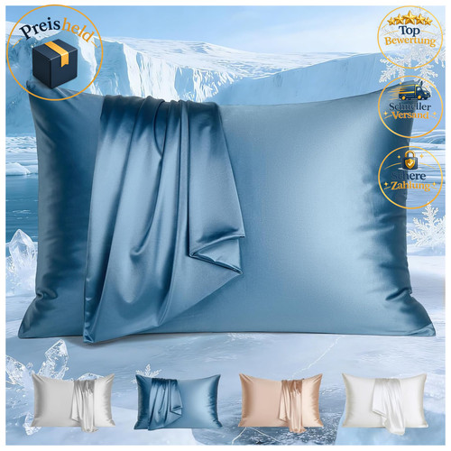 Seiden kissenbezüge blau - seiden-kissenbezüge,