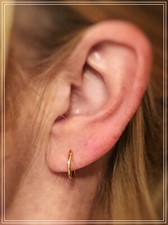 Goldcreolen Ohrschmuck -