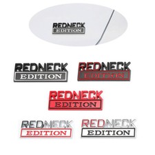 Für Jeep REDNECK EDITION Car Aufkleber Badges Auto Trunk Decals Logo Emblem NEW