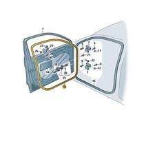 Original Türdichtung Dichtung