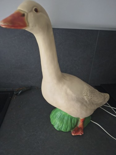 Tischlampe gans figur - tischlampe, gans-figur