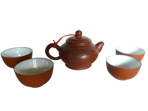 Chinesisches teeservice - chinesisches,