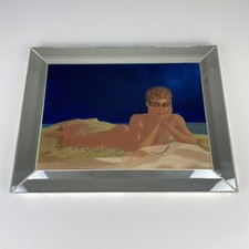 Art Deco Hinterglasgemälde