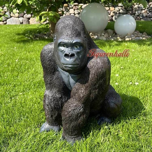 Gorilla affe silberrücken - affe,