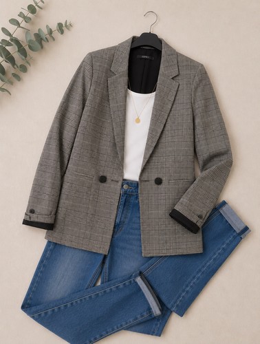 Esprit blazer jacke karo - esprit,