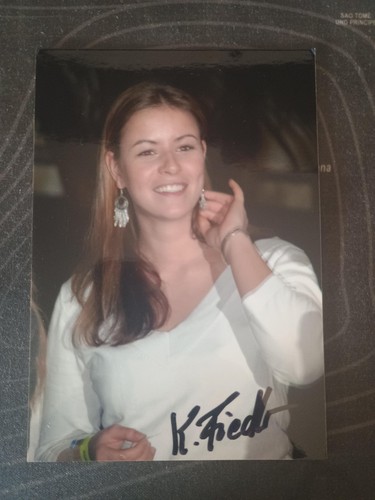 Autogramm kathleen fiedler - autogramm,