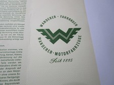 Wanderer Motorfahrrad MF1 1953 Lichtenau Ansbach Haar München Oldtimer original