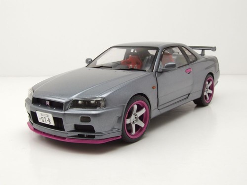 Nissan skyline 1999 grau - nissan,