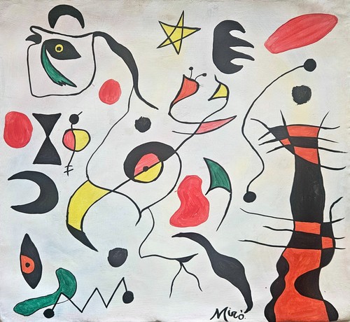 Joan miro signiertes - joan,