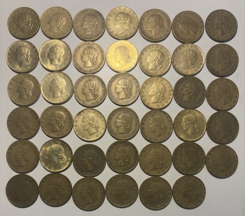 41x italien lire republik - italien,