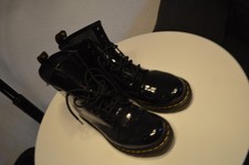 Dr. Martens Damen 1460 Paten Boots, Schwarz 40