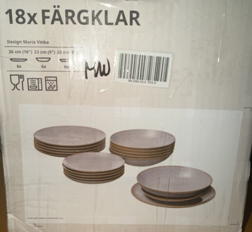 Ikea färgklar tlg - fÄrgklar, 18-tlg