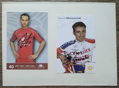 Autogramme hoiland fck david - hoiland,