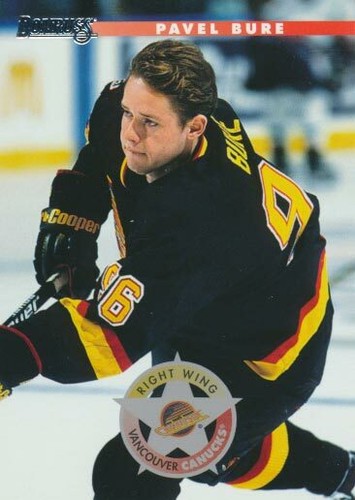 1996 donruss pavel bure - #65,
