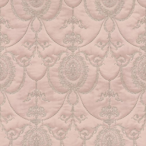 Vliestapete damast barock rosa - barock,
