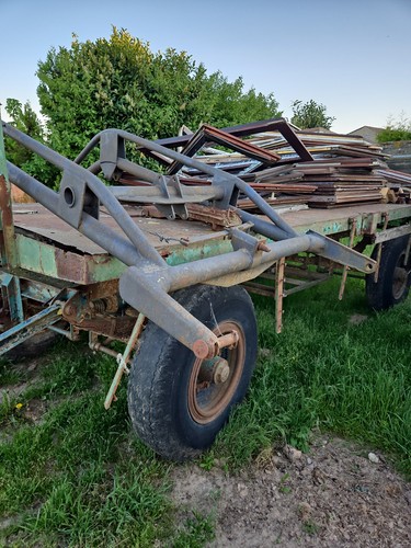 Frontlader schwinge mit - , mf