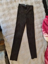 Leder Hose Leggings S