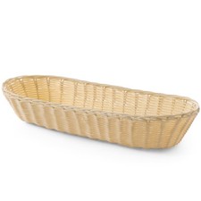 Polyrattan Brotkorb oval