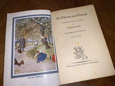 Antik Bilderbuch "Die Schelme