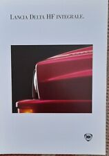 Lancia Delta HF Integrale 16V 215 PS Prospekt 4/1993  deutsch Brochure