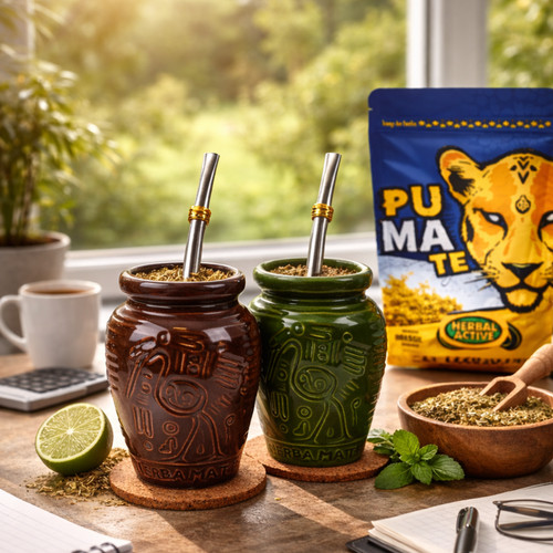 Yerba mate starter set 2er - yerba,