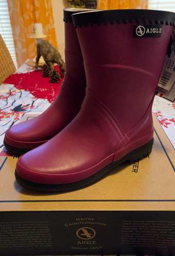 Neu damen aigle gummistiefel - neu,