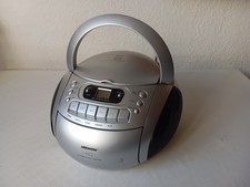 MEDION MP3 CD Radio Cassette Player Kassettenrecorder CD-Spieler silber TOP!