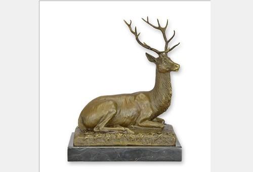 Bronzeskulptur sitzender