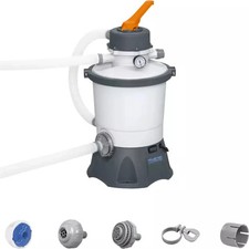 Bestway Sandfilteranlage 3.028 l/h Sandfilterpumpe Filterpumpe Sandfilter Filter