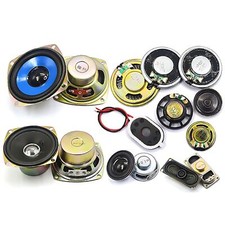 Kleinlautsprecher Mini Lautsprecher 4 Ohm 8 Ohm 0,5W-20W Box Zubehör 55 Modelle