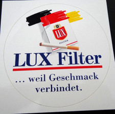 Werbe-Aufkleber LUX Filter