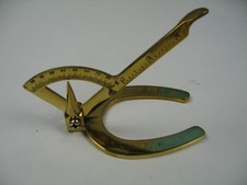 Hufwinkelmesser aus Messing
