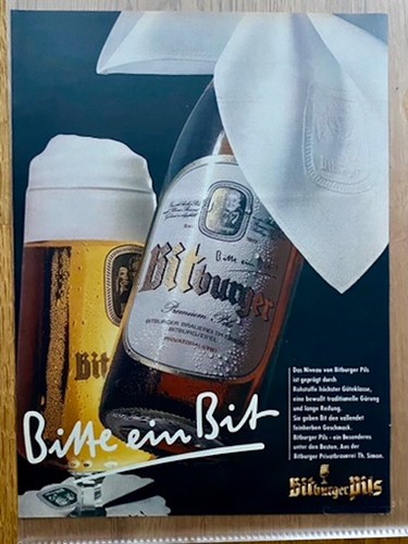 Bitburger pils bier bitte - bitburger,