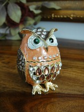 Schmuckdose Eule Schatulle