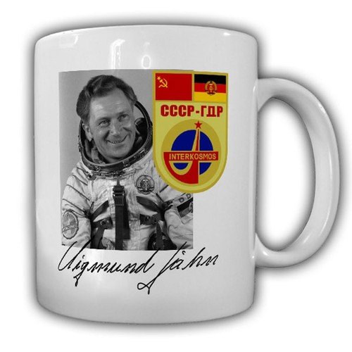 Tasse sigmund jähn autogramm - jähn,