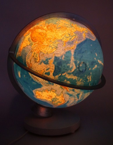 Vintage columbus erdglobus - vintage,