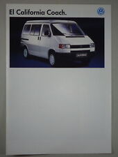 Prospekt / Folleto VW Bus T4 El California Coach Stand 01 / 1995