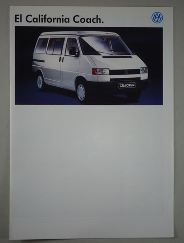 Prospekt folleto bus t4 - prospekt, /