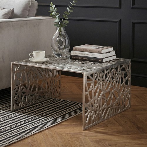 Couchtisch 60cm aluminium - 60cm,